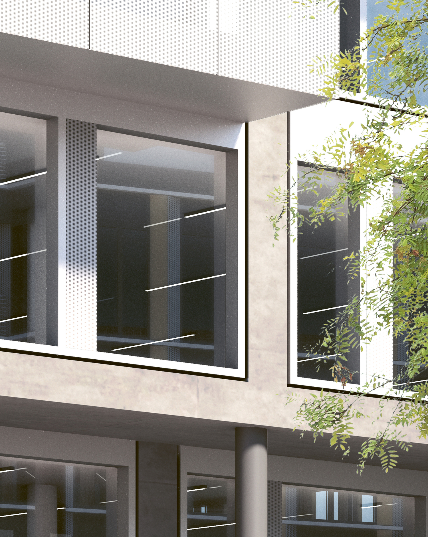 Motive aus dem Planungsbericht "Stadtquartier Marienhöfe" von Collignon Architektur