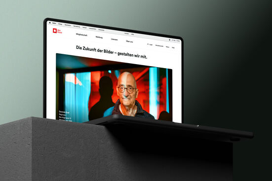 UI/UX Website der VG Bild-Kunst 