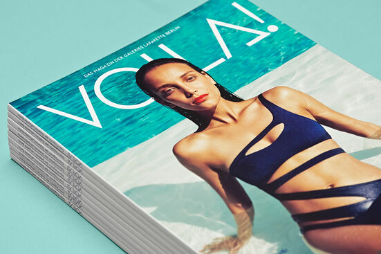 Editorial Design für die Galeries Lafayette