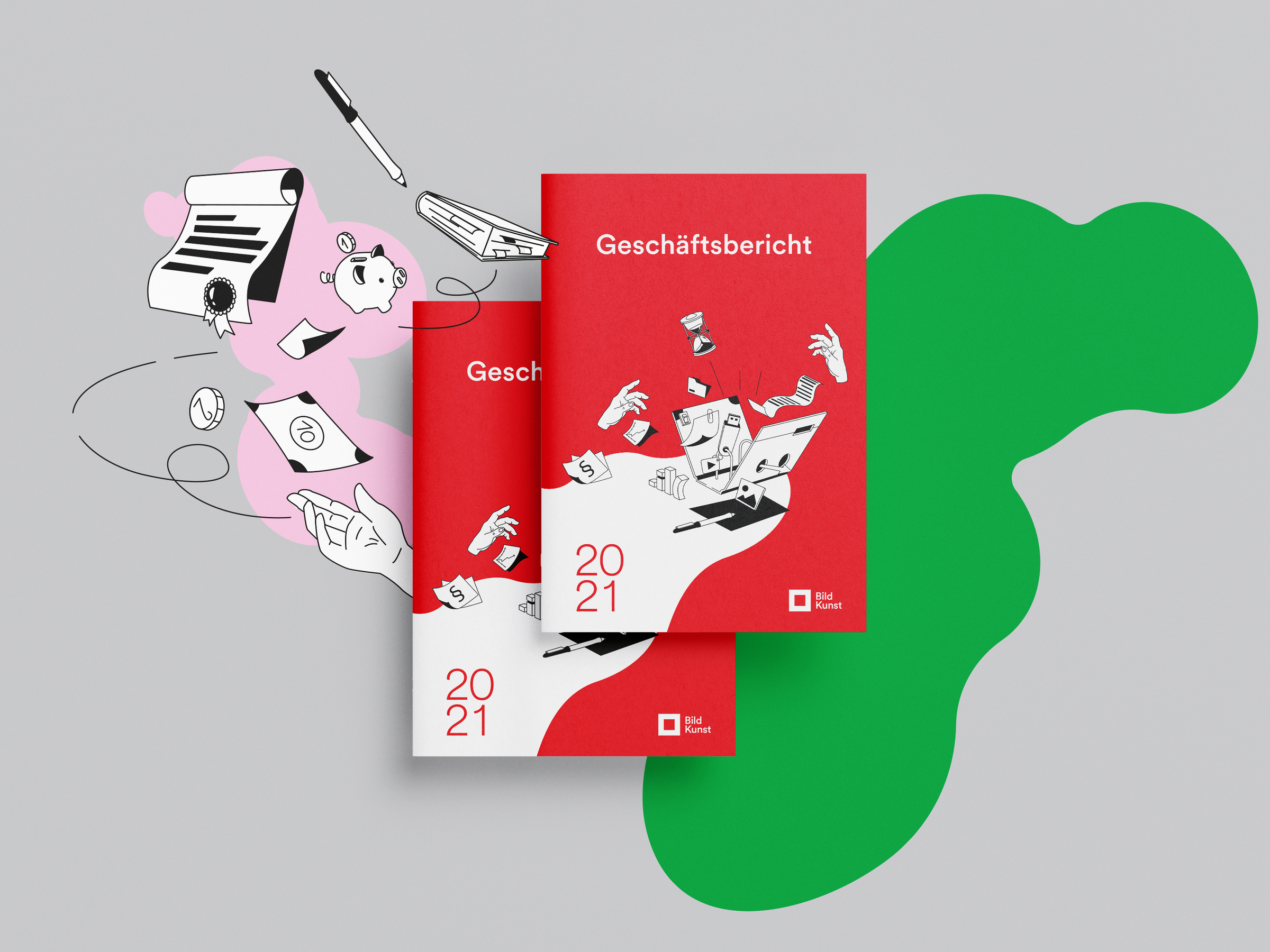 Layout des Jahresbericht