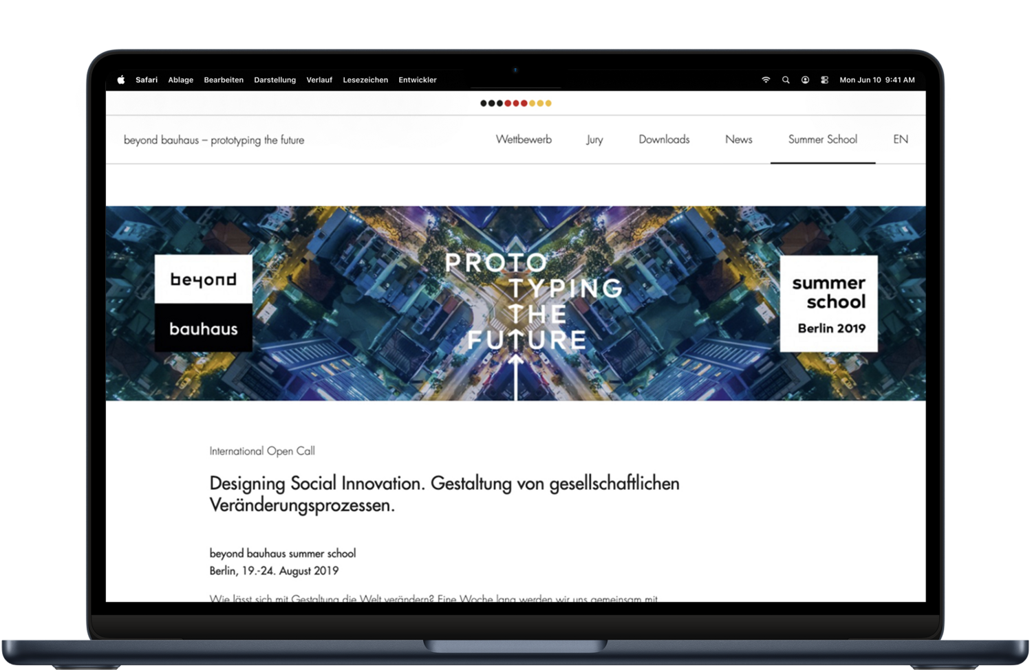 Beyond Bauhaus Website