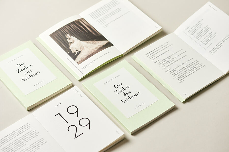 „Der Schleier“ Buchgestaltung für Christian Meyer-Landrut