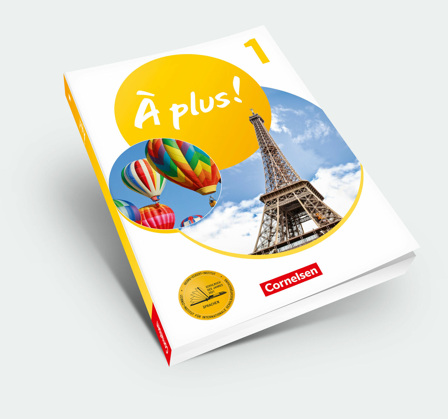 Gestaltung der Sprach-Lehrwerk-Reihe "A plus" Cornelsen Verlag