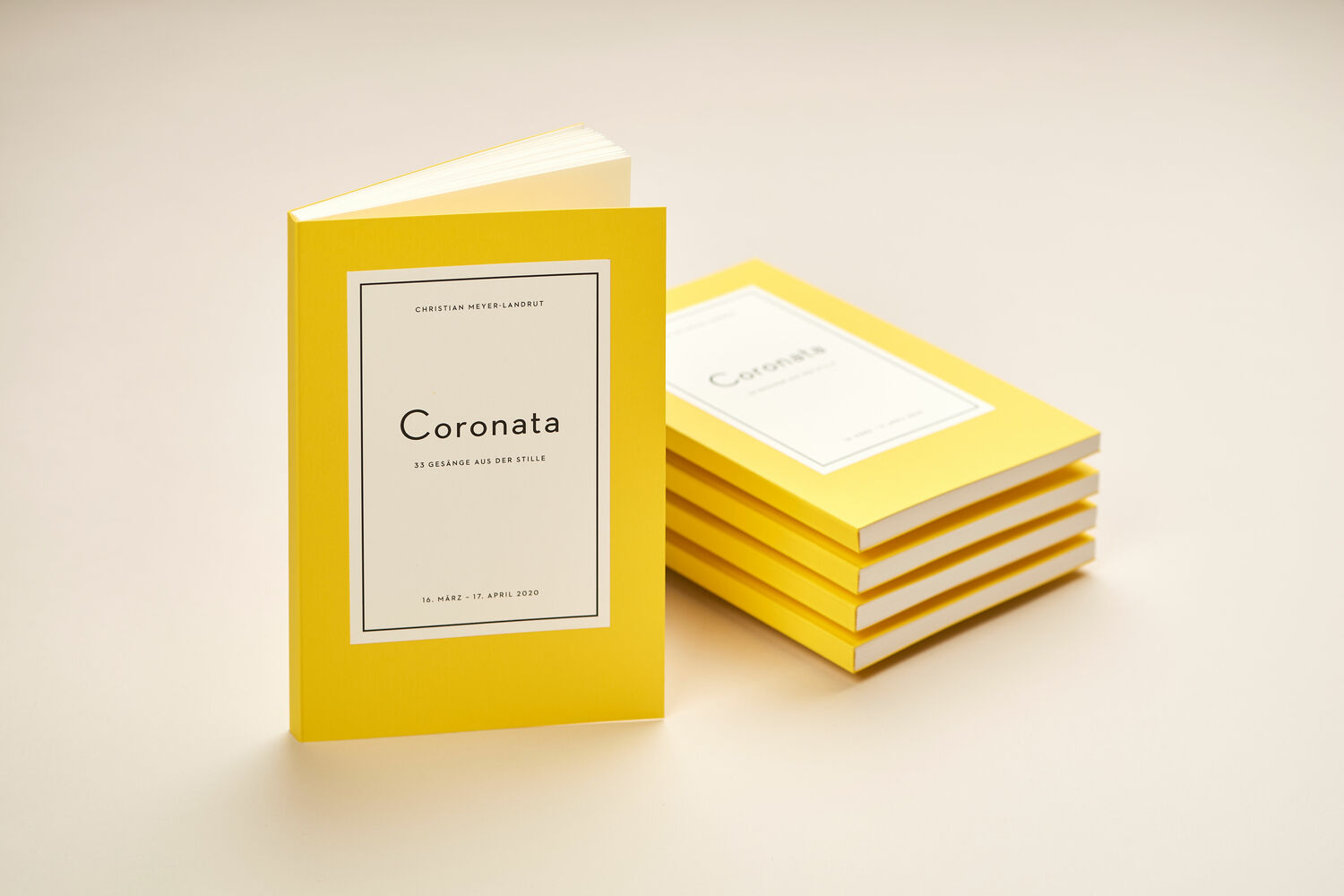 „Coronata“ Buchgestaltung für Christian Meyer-Landrut