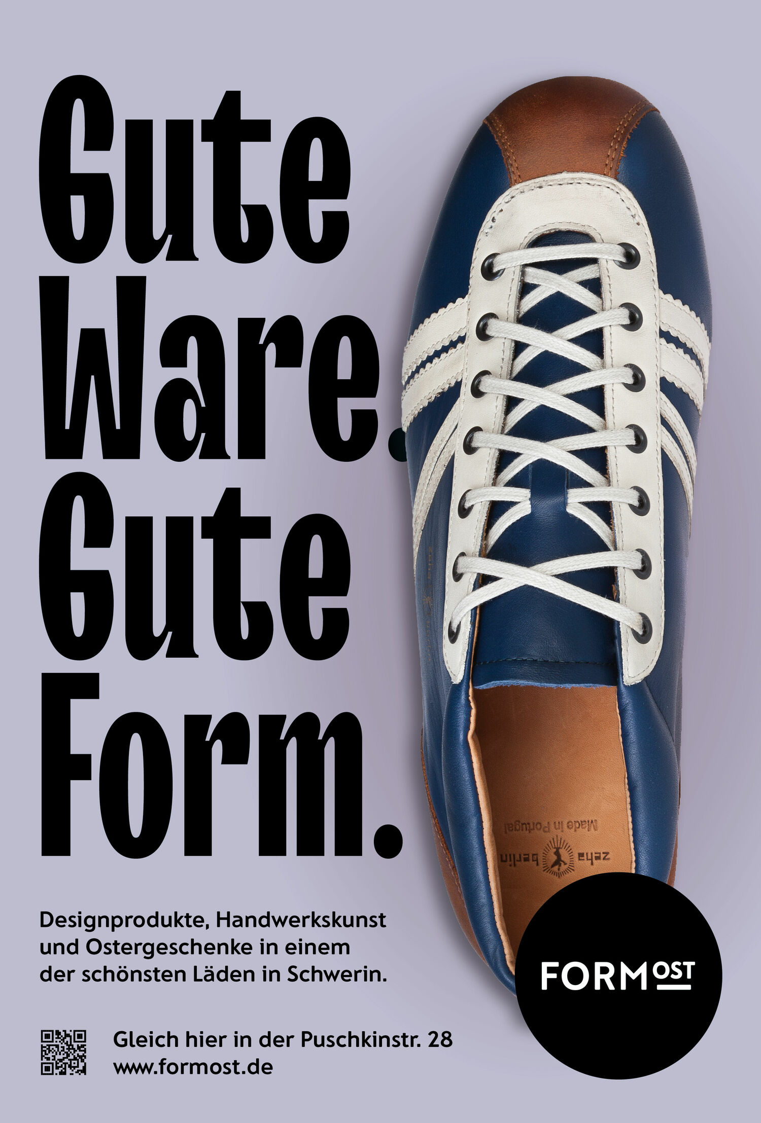 Kampagne „Gute Ware. Gute Form“ für Formost