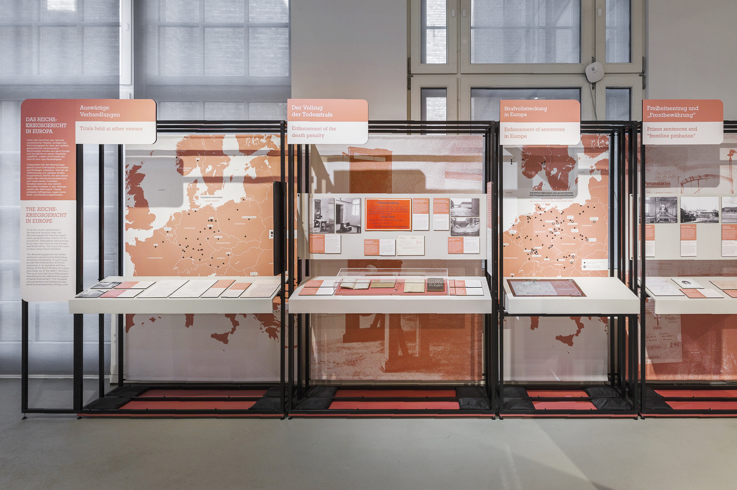 Ausstellungsgestaltung „Das Reichskriegsgericht 1936–1945“ in Halle