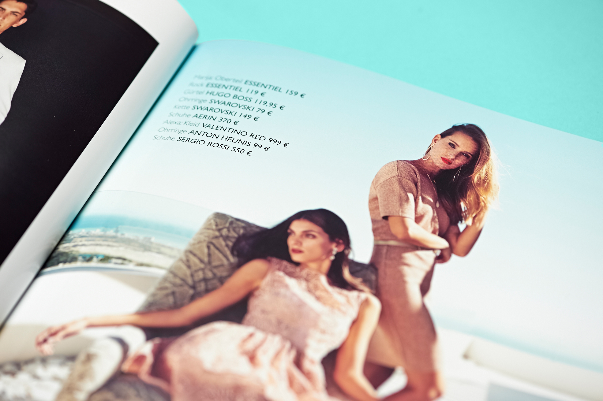 Photoshooting und Editorial Design für die Galeries Lafayette