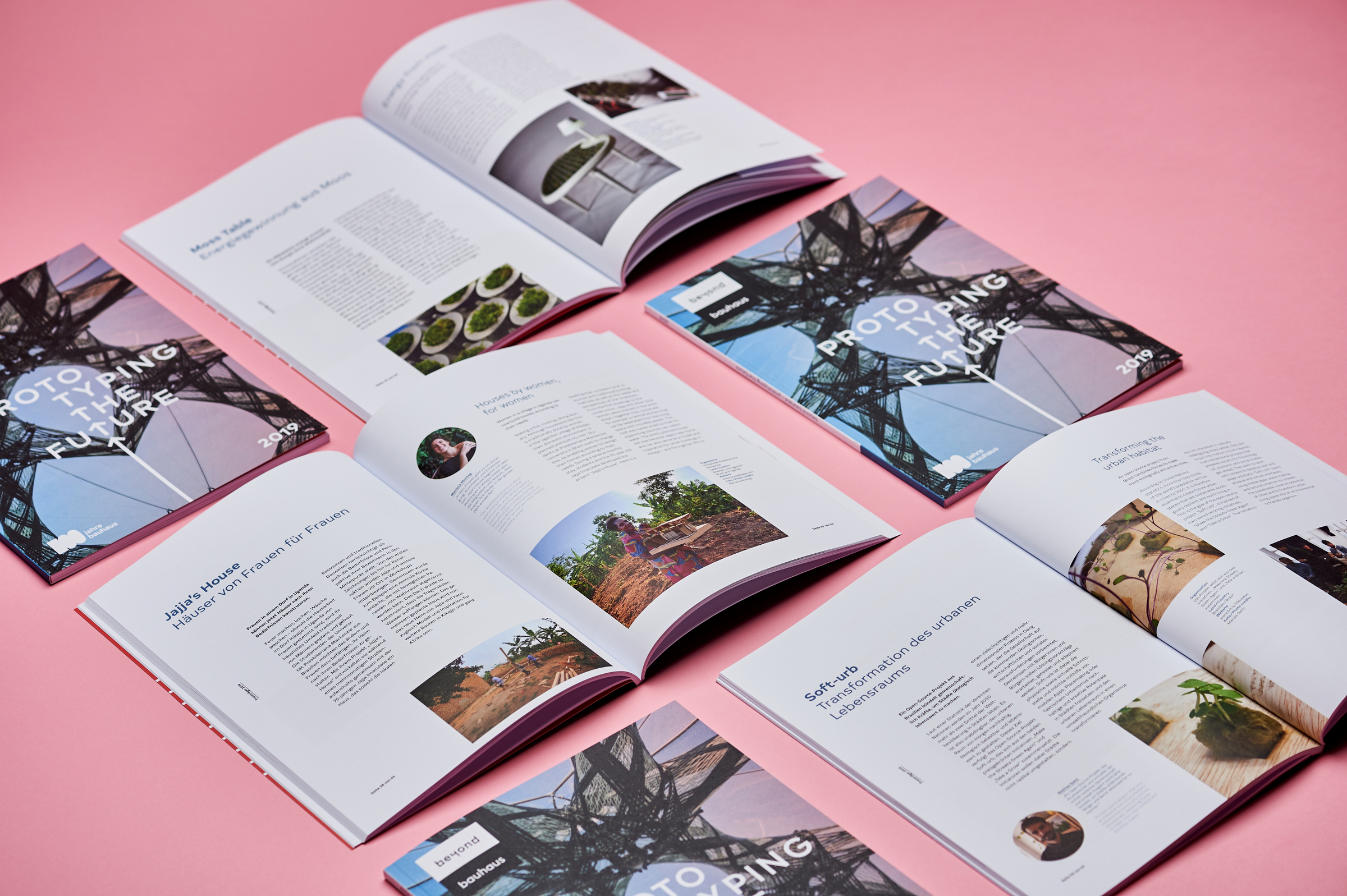 Editorial Design zur Ausstellung beyond bauhaus