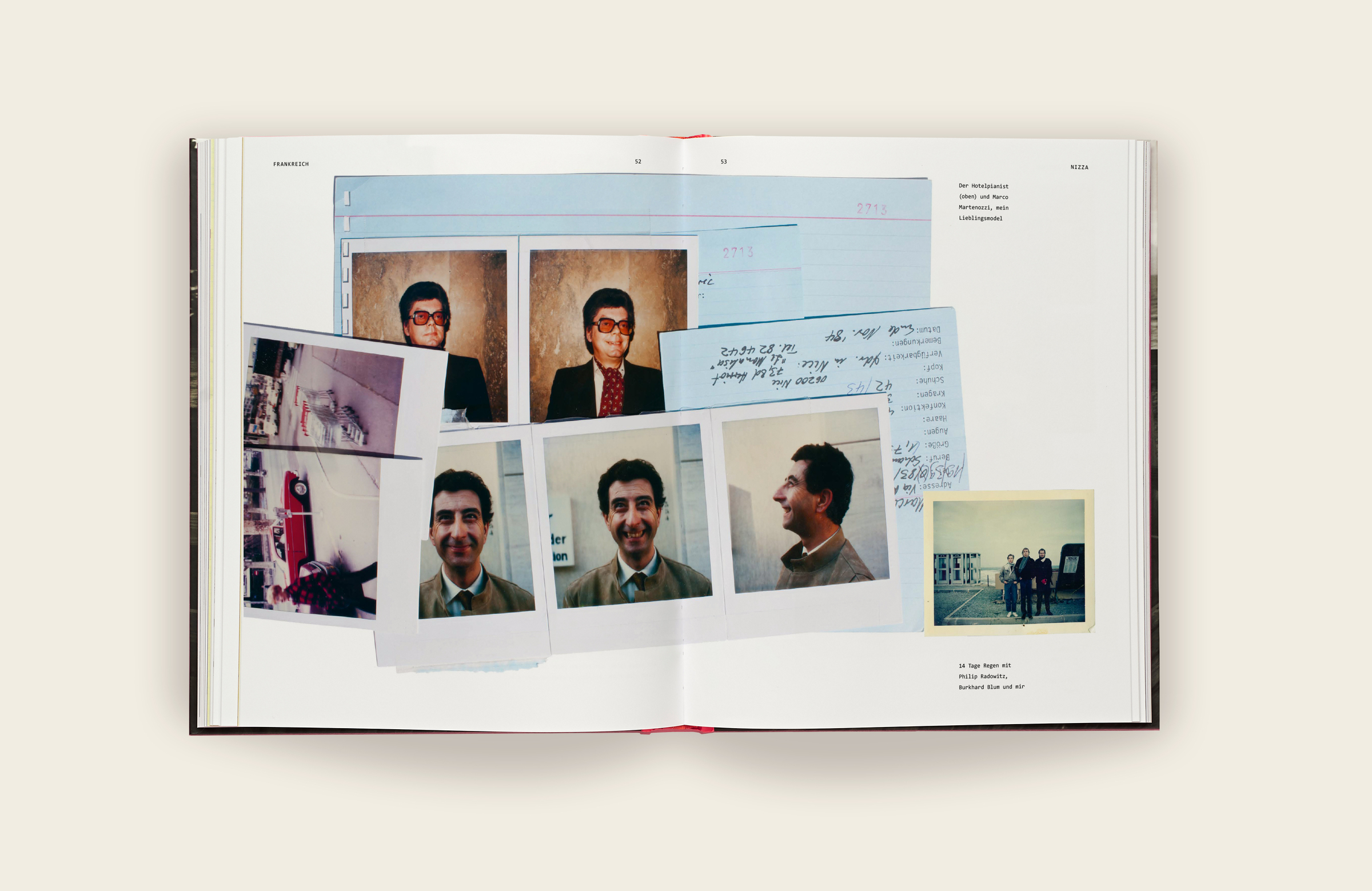 Buchgestaltung „Aus der Entfernung zu Euch“ für Ivo von Renner