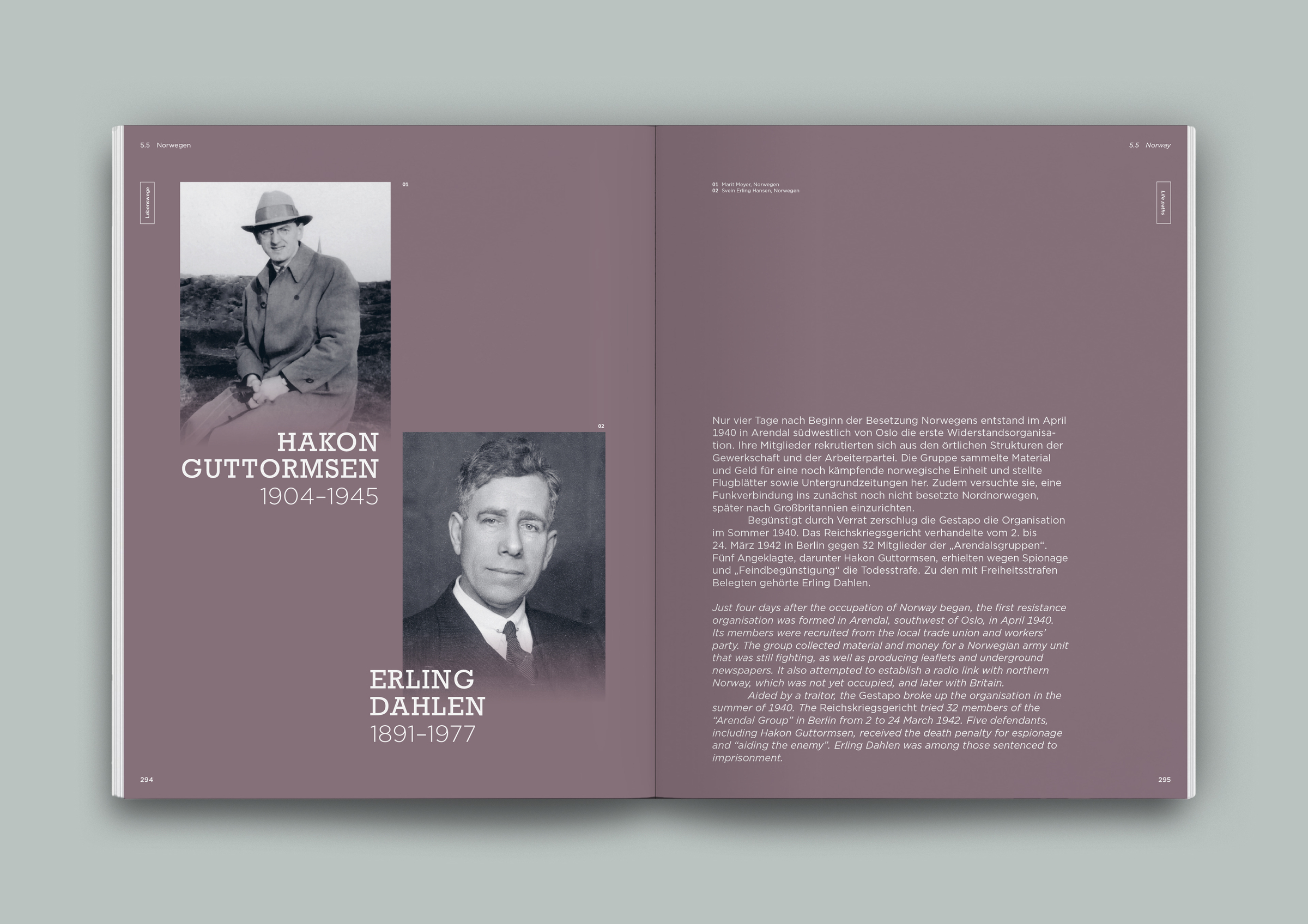 Blick in den Katalog der Ausstellung „Das Reichskriegsgericht 1936–1945“