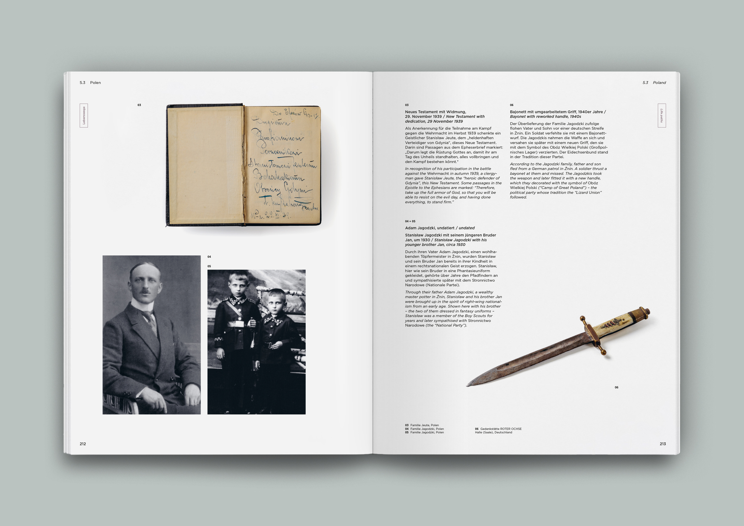 Blick in den Katalog der Ausstellung „Das Reichskriegsgericht 1936–1945“