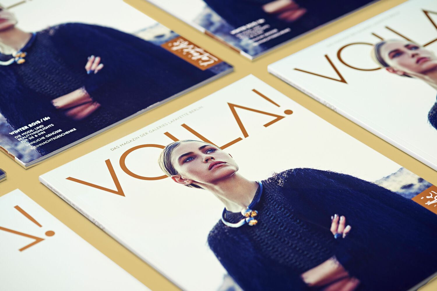 Photoshooting und Editorial Design für die Galeries Lafayette