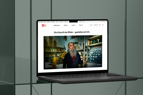 UI/UX Website der VG Bild-Kunst