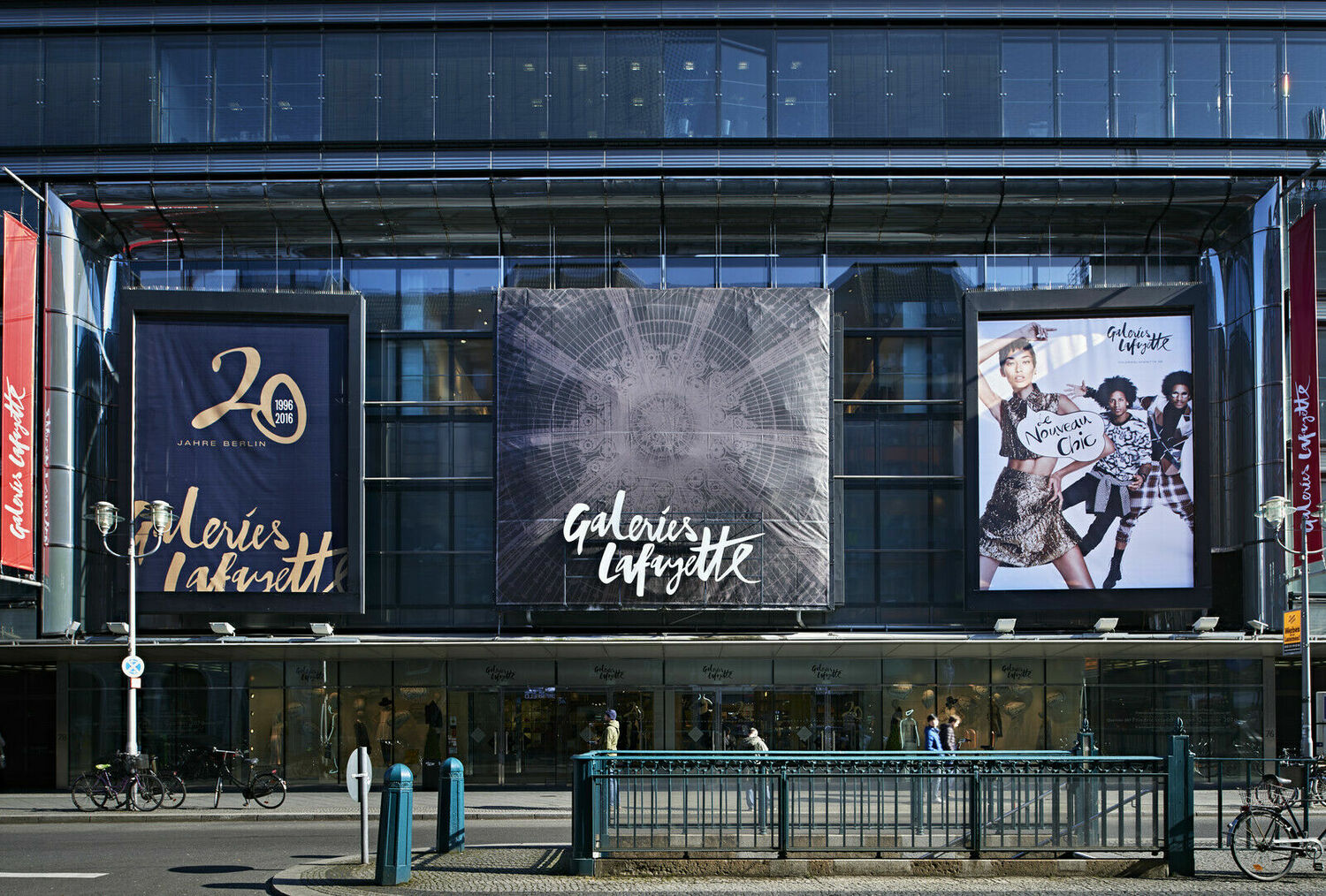 Kampagne für die Galeries Lafayette