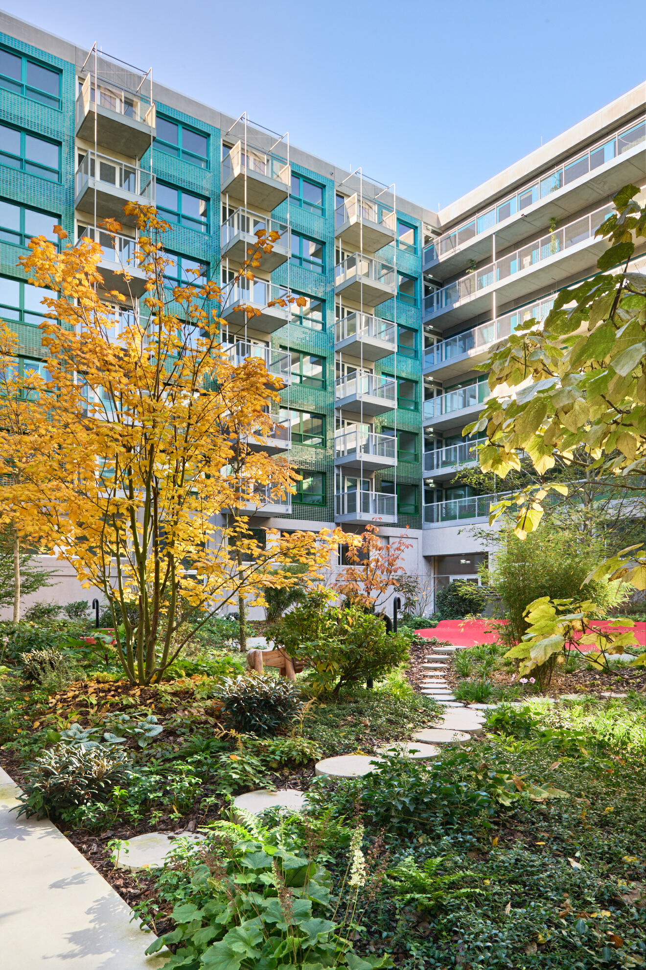 Entwurfs- und Ausführungsplanung des Wegeleitsystem Quartier Heidestraße