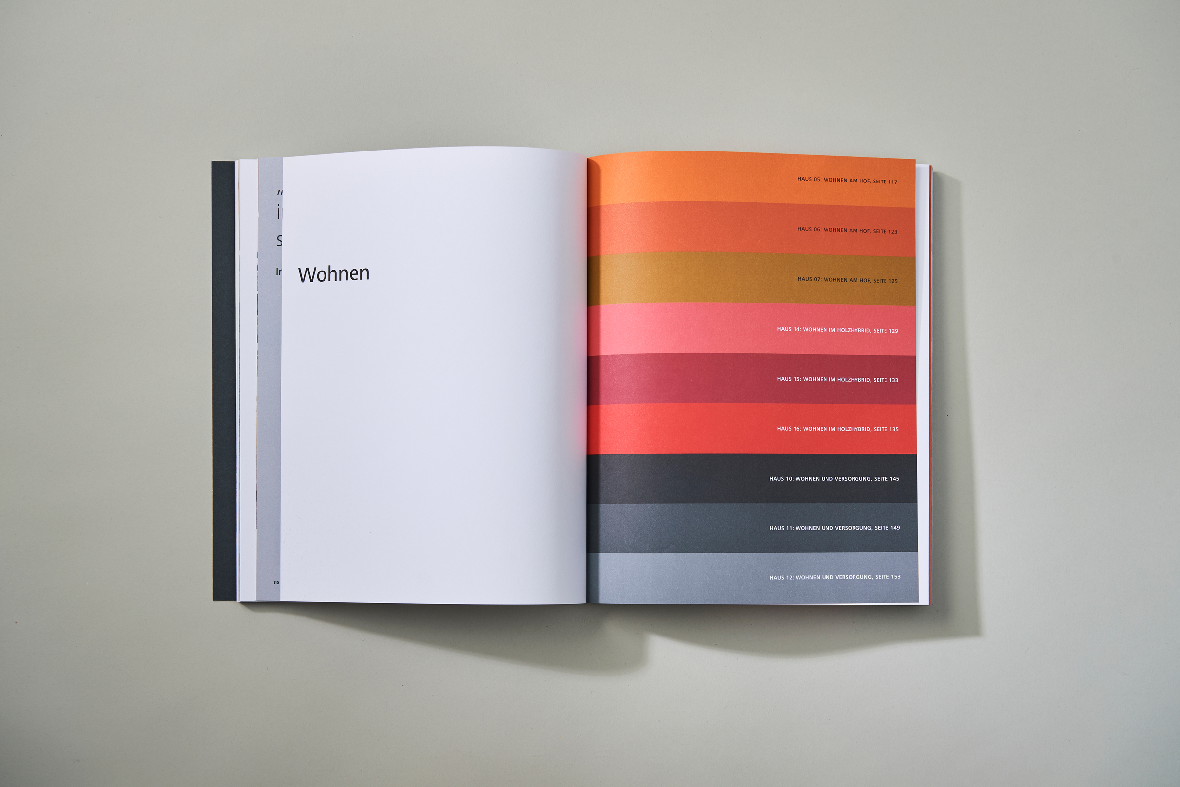 Design und Layout des Planungsbericht "Stadtquartier Marienhöfe" von Collignon Architektur