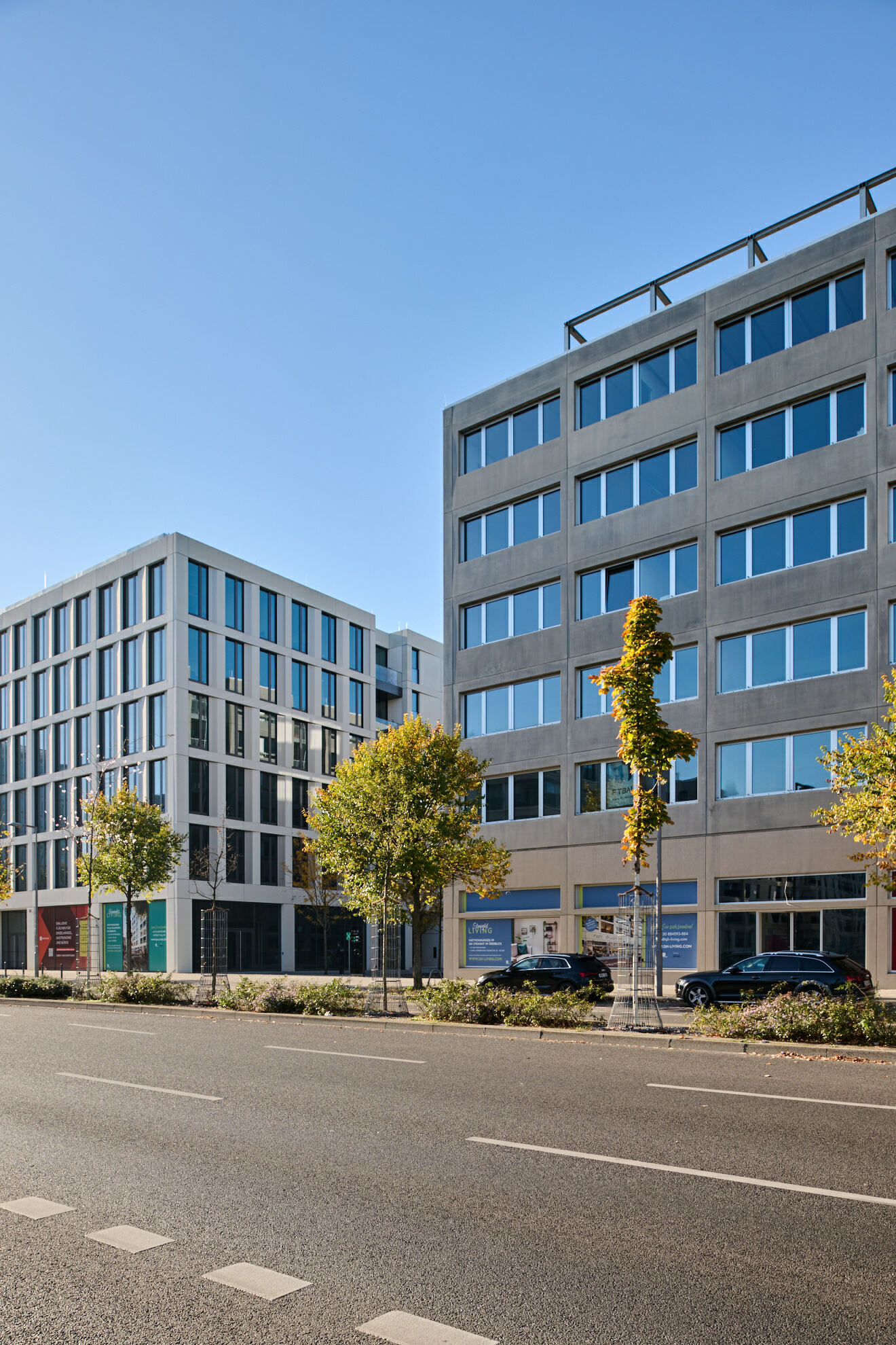 Entwurfs- und Ausführungsplanung des Wegeleitsystem Quartier Heidestraße