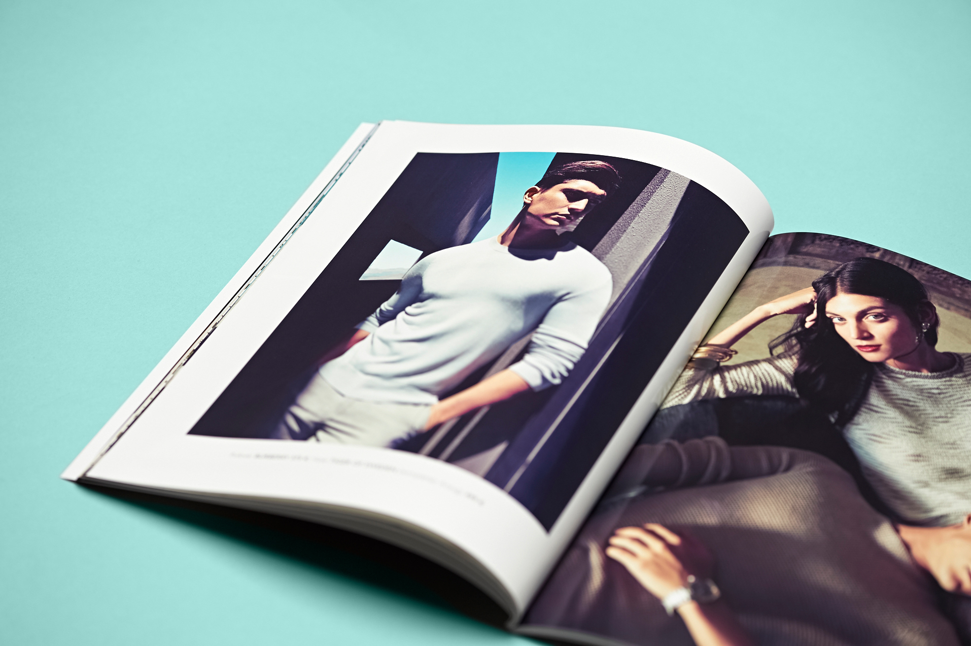 Photoshooting und Editorial Design für die Galeries Lafayette