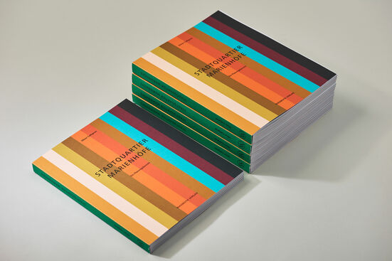 Gestaltung und Produktion des Planungsbericht Stadtquartier Marienhöfe von CollignonArchitektur