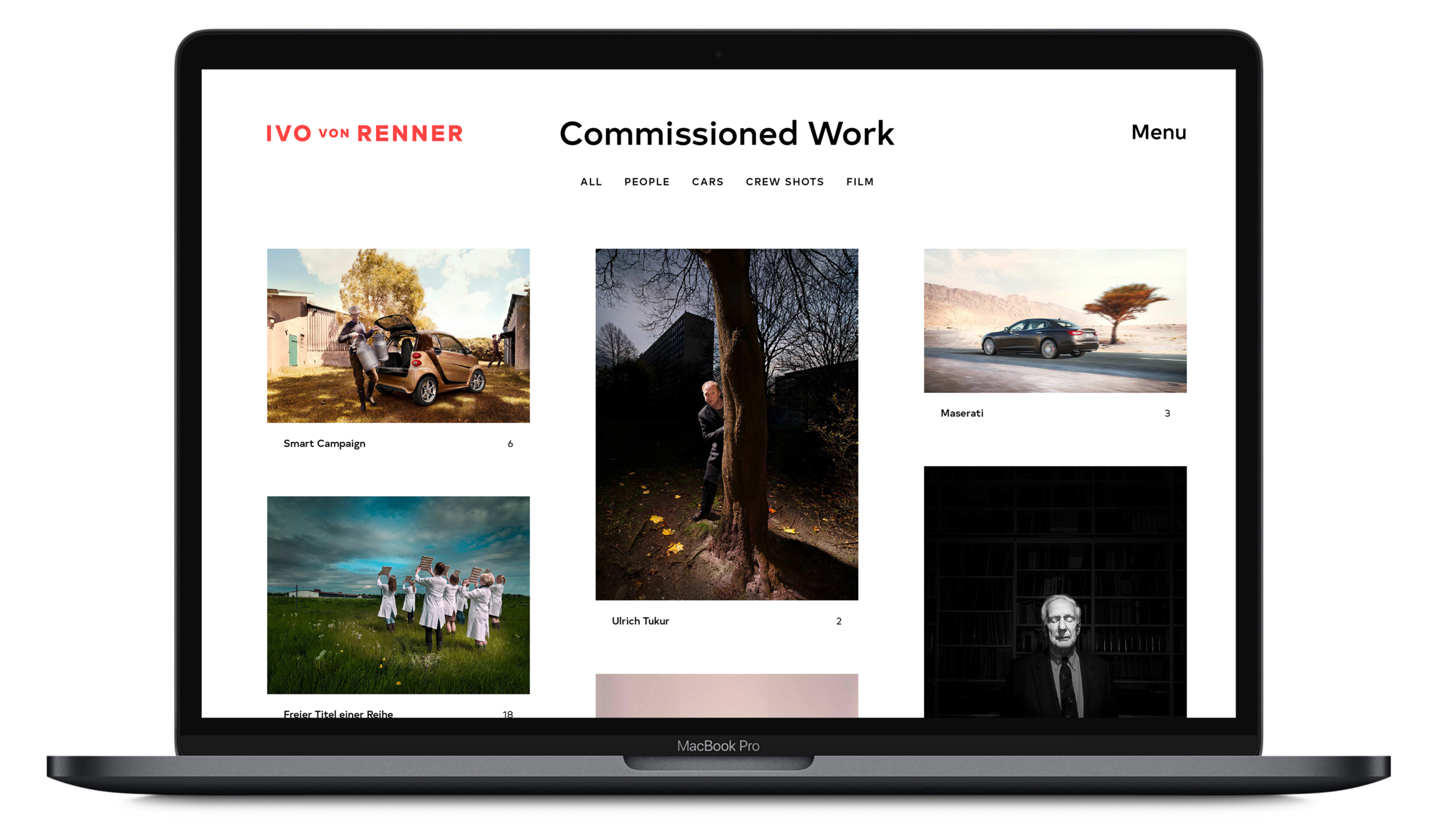 UI UX für Ivo von Renner