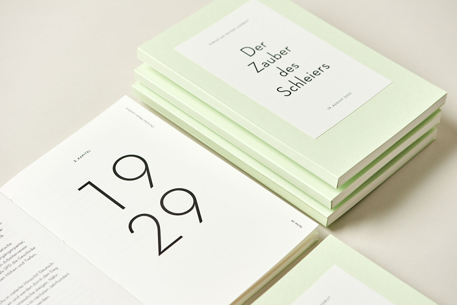 „Der Schleier“ Buchgestaltung für Christian Meyer-Landrut