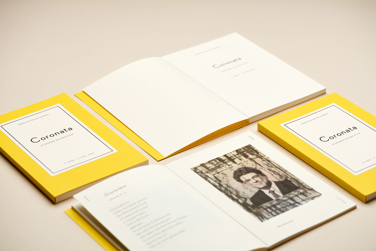 „Coronata“ Buchgestaltung für Christian Meyer-Landrut