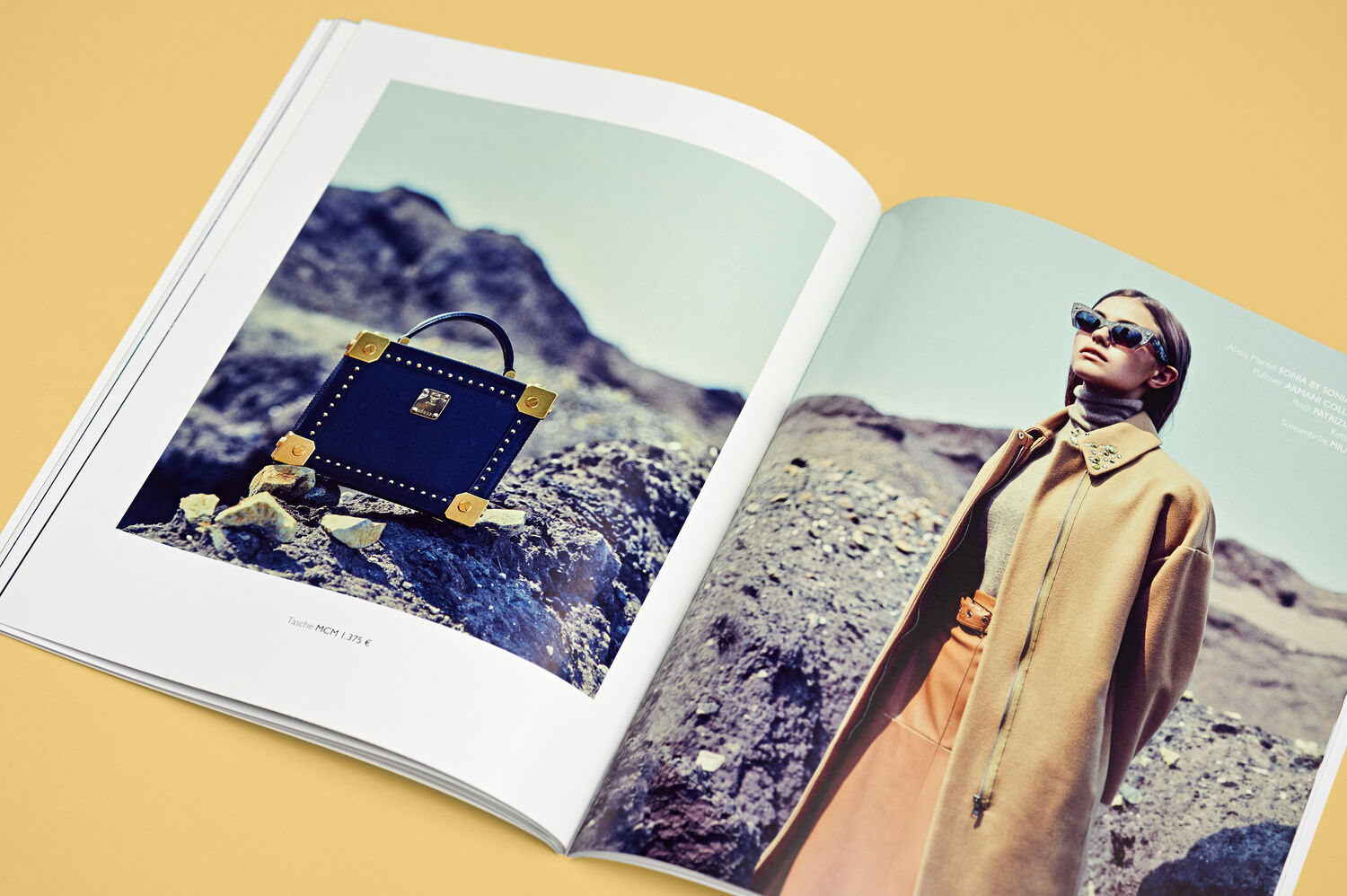 Photoshooting und Editorial Design für die Galeries Lafayette